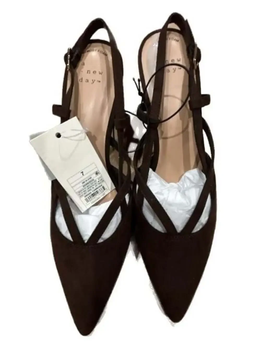 A New Day Veera Slingback Pointed Toe Heels